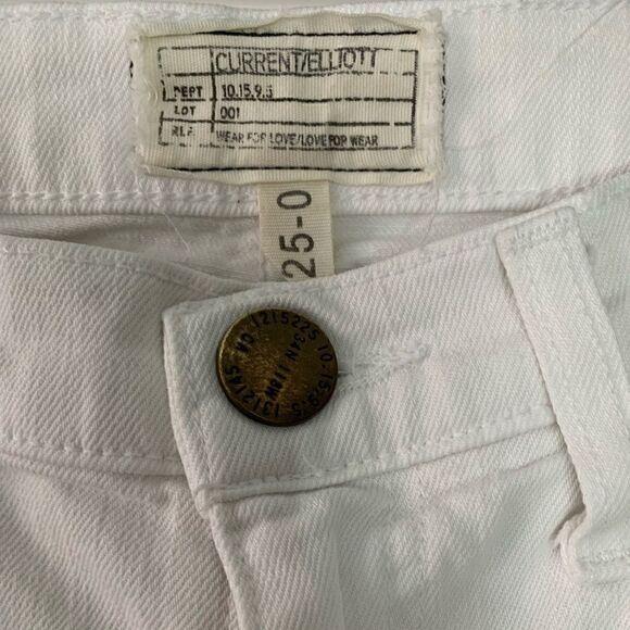Current Elliott The Kick Jean White - Picture 6 of 6